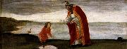 Vision of St Augustine Botticelli